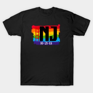 New Jersey Gay Marriage T-Shirt